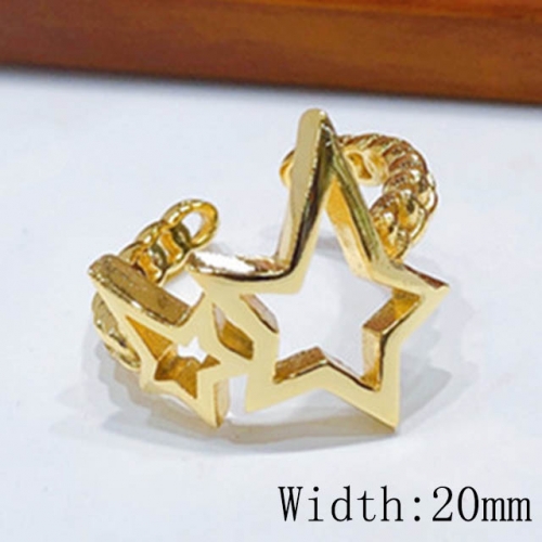 BC Wholesale Rings Jewelry Fashion Copper Rings 18K-Gold Rings NO.#CJ005R00449