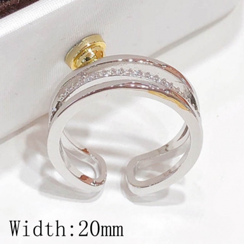 BC Wholesale Rings Jewelry Fashion Copper Rings 18K-Gold Rings NO.#CJ005R00321
