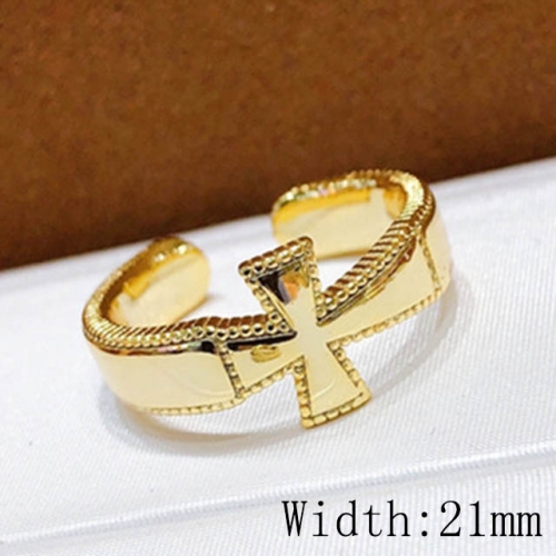 BC Wholesale Rings Jewelry Fashion Copper Rings 18K-Gold Rings NO.#CJ005R00453