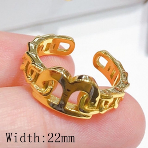 BC Wholesale Rings Jewelry Fashion Copper Rings 18K-Gold Rings NO.#CJ005R00441