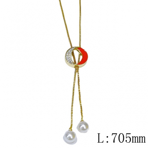 BC Wholesale Necklace Jewelry Copper Alloy Fashion Necklace NO.#CJ005N00733