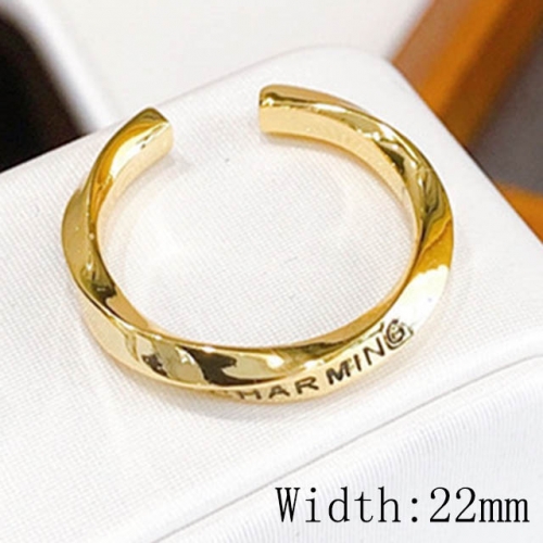 BC Wholesale Rings Jewelry Fashion Copper Rings 18K-Gold Rings NO.#CJ005R00498