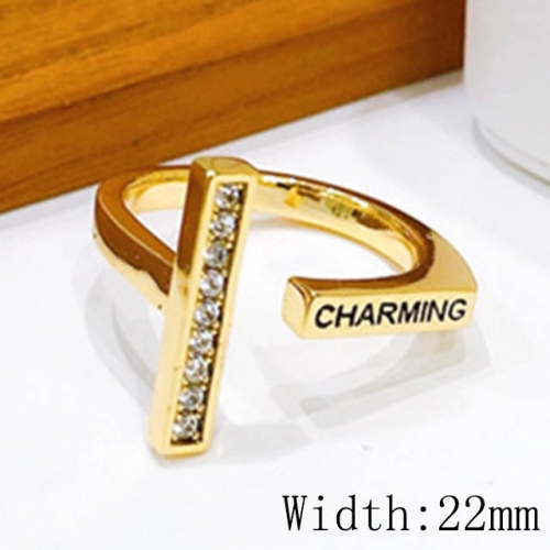 BC Wholesale Rings Jewelry Fashion Copper Rings 18K-Gold Rings NO.#CJ005R00541