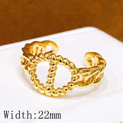 BC Wholesale Rings Jewelry Fashion Copper Rings 18K-Gold Rings NO.#CJ005R00509