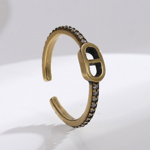 BC Wholesale Rings Jewelry Fashion Copper Rings 18K-Gold Rings NO.#CJ005R01144