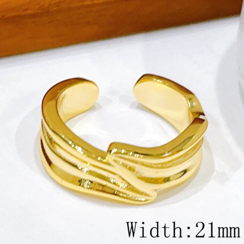 BC Wholesale Rings Jewelry Fashion Copper Rings 18K-Gold Rings NO.#CJ005R00699