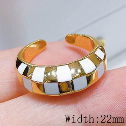 BC Wholesale Rings Jewelry Fashion Copper Rings 18K-Gold Rings NO.#CJ005R00437