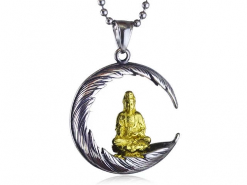 BC Wholesale Pendants Jewelry Stainless Steel 316L Jewelry Pendant Without Chain No.: #SJ33P1764