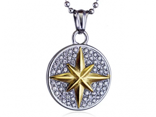 BC Wholesale Pendants Jewelry Stainless Steel 316L Jewelry Pendant Without Chain No.: #SJ33P1624