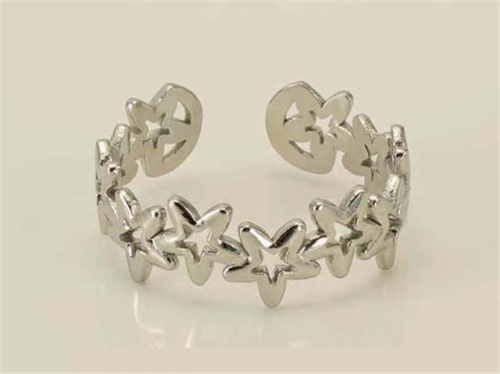 BC Wholesale Rings Jewelry Size Adjustable Stainless Steel 316L Rings Open Rings SJ90R0068