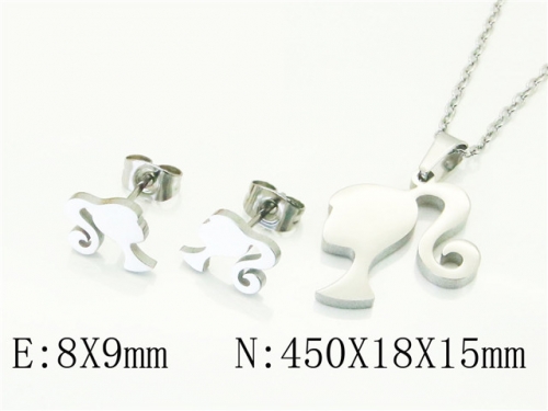 Ulyta Wholesale Jewelry Sets 316L Stainless Steel Jewelry Earrings Pendants Sets Jewelry BC45S0022CML