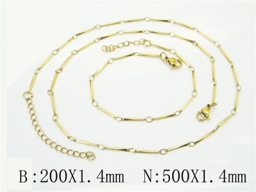 Ulyta Wholesale Jewelry Sets Stainless Steel 316L Necklace & Bracelet Set BC70S0603NN