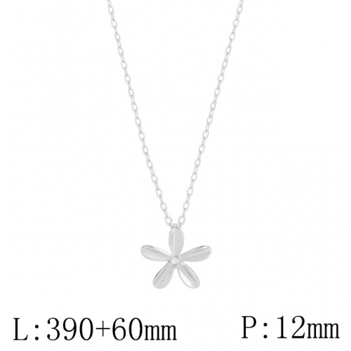 BC Wholesale 925 Silver Necklace Fashion Silver Pendant and Silver Chain Necklace 925J11N184