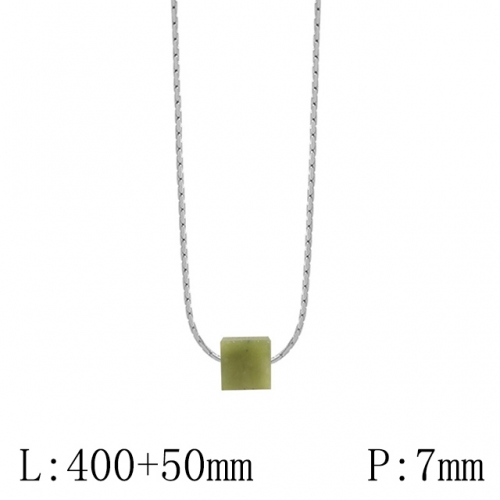 BC Wholesale 925 Silver Necklace Fashion Silver Pendant and Silver Chain Necklace 925J11N363