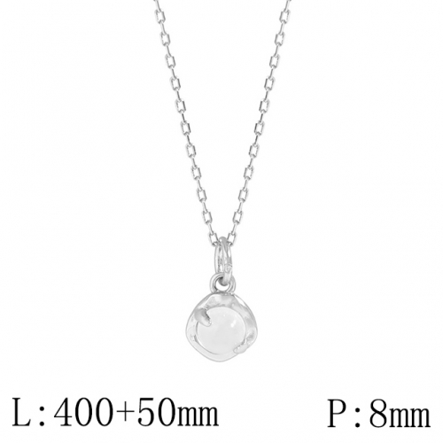 BC Wholesale 925 Silver Necklace Fashion Silver Pendant and Silver Chain Necklace 925J11NA344