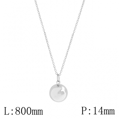 BC Wholesale 925 Silver Necklace Fashion Silver Pendant and Silver Chain Necklace 925J11NA437