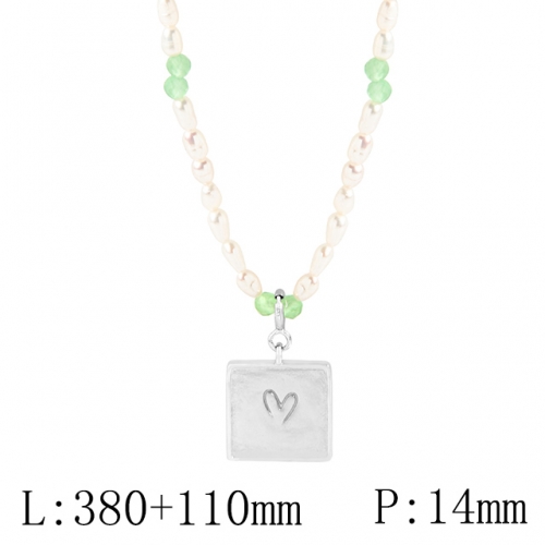 BC Wholesale 925 Silver Necklace Fashion Silver Pendant and Silver Chain Necklace 925J11NA332