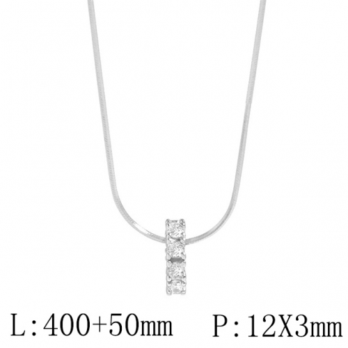 BC Wholesale 925 Silver Necklace Fashion Silver Pendant and Silver Chain Necklace 925J11NA357