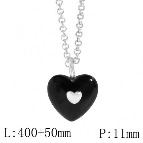 BC Wholesale 925 Silver Necklace Fashion Silver Pendant and Silver Chain Necklace 925J11N320