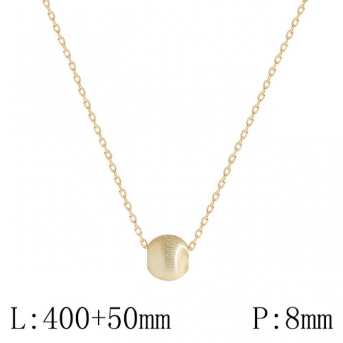 BC Wholesale 925 Silver Necklace Fashion Silver Pendant and Silver Chain Necklace 925J11N415