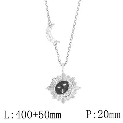 BC Wholesale 925 Silver Necklace Fashion Silver Pendant and Silver Chain Necklace 925J11NA337