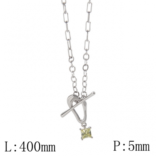 BC Wholesale 925 Silver Necklace Fashion Silver Pendant and Silver Chain Necklace 925J11N249