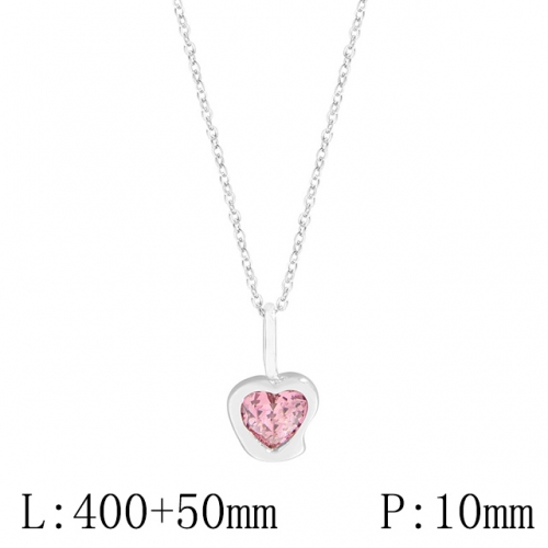 BC Wholesale 925 Silver Necklace Fashion Silver Pendant and Silver Chain Necklace 925J11NA325