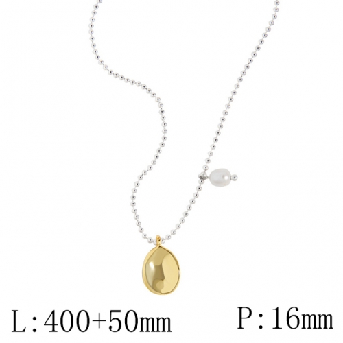 BC Wholesale 925 Silver Necklace Fashion Silver Pendant and Silver Chain Necklace 925J11N247