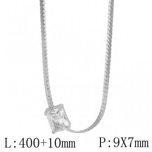 BC Wholesale 925 Silver Necklace Fashion Silver Pendant and Silver Chain Necklace 925J11NA294