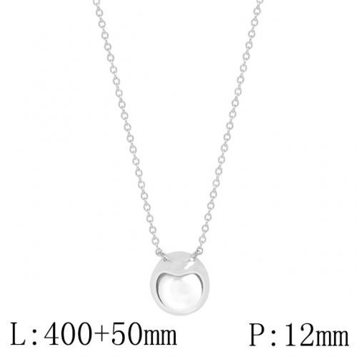 BC Wholesale 925 Silver Necklace Fashion Silver Pendant and Silver Chain Necklace 925J11NA373