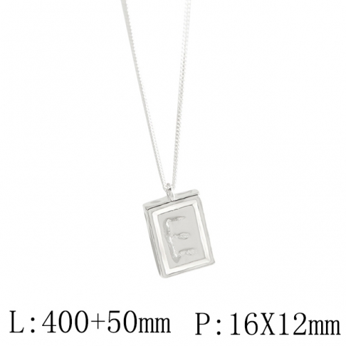 BC Wholesale 925 Silver Necklace Fashion Silver Pendant and Silver Chain Necklace 925J11N207