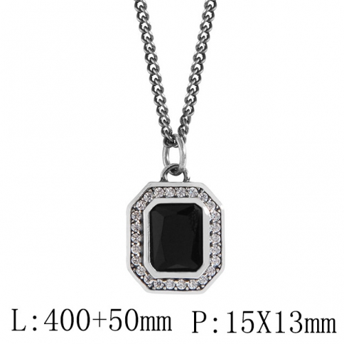 BC Wholesale 925 Silver Necklace Fashion Silver Pendant and Silver Chain Necklace 925J11N304