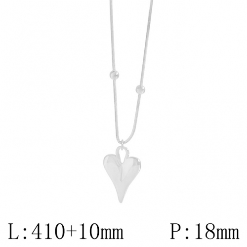 BC Wholesale 925 Silver Necklace Fashion Silver Pendant and Silver Chain Necklace 925J11NA277