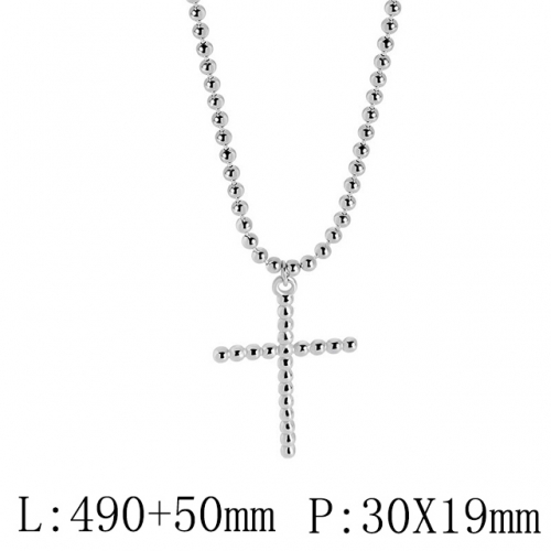 BC Wholesale 925 Silver Necklace Fashion Silver Pendant and Silver Chain Necklace 925J11N180