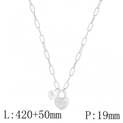 BC Wholesale 925 Silver Necklace Fashion Silver Pendant and Silver Chain Necklace 925J11NA387