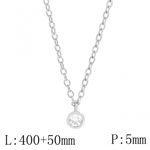 BC Wholesale 925 Silver Necklace Fashion Silver Pendant and Silver Chain Necklace 925J11NA324