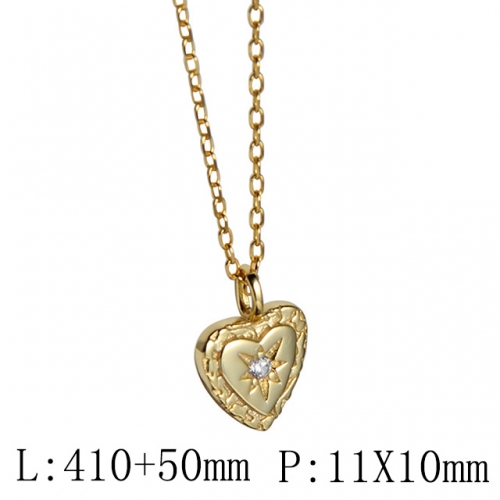 BC Wholesale 925 Silver Necklace Fashion Silver Pendant and Silver Chain Necklace 925J11N217
