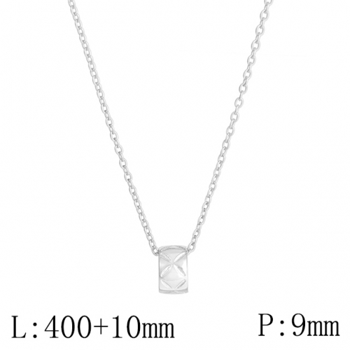 BC Wholesale 925 Silver Necklace Fashion Silver Pendant and Silver Chain Necklace 925J11N176