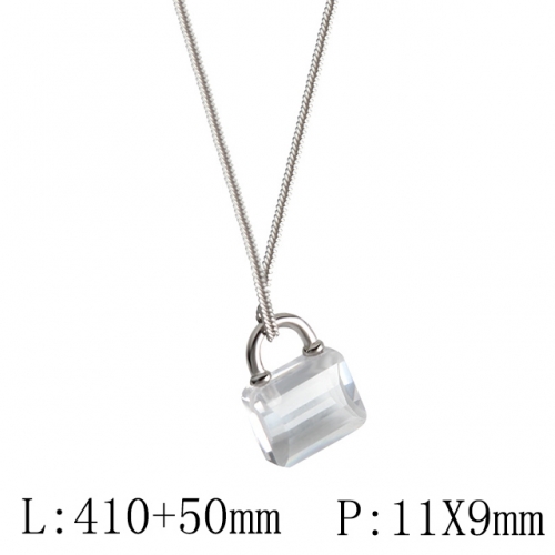 BC Wholesale 925 Silver Necklace Fashion Silver Pendant and Silver Chain Necklace 925J11N215