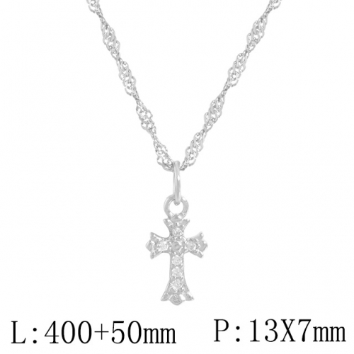 BC Wholesale 925 Silver Necklace Fashion Silver Pendant and Silver Chain Necklace 925J11NA321