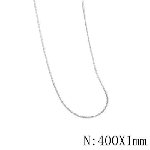 BC Wholesale 925 Silver Necklace Fashion Silver Pendant and Silver Chain Necklace 925J11NA250
