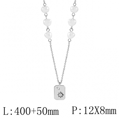 BC Wholesale 925 Silver Necklace Fashion Silver Pendant and Silver Chain Necklace 925J11NA293