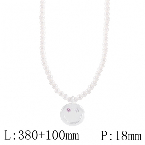 BC Wholesale 925 Silver Necklace Fashion Silver Pendant and Silver Chain Necklace 925J11N359