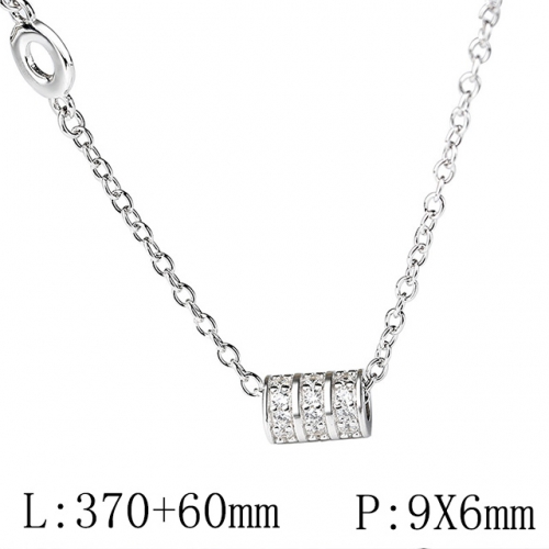 BC Wholesale 925 Silver Necklace Fashion Silver Pendant and Silver Chain Necklace 925J11N008