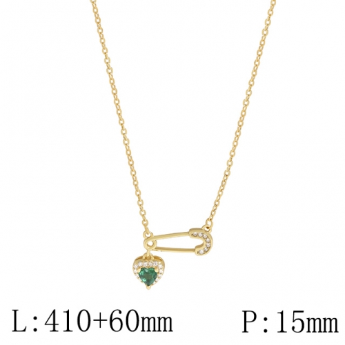 BC Wholesale 925 Silver Necklace Fashion Silver Pendant and Silver Chain Necklace 925J11N347