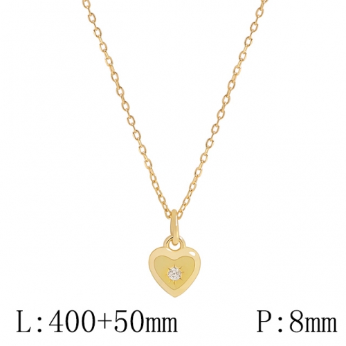 BC Wholesale 925 Silver Necklace Fashion Silver Pendant and Silver Chain Necklace 925J11N403