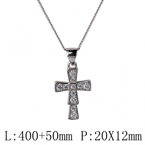 BC Wholesale 925 Silver Necklace Fashion Silver Pendant and Silver Chain Necklace 925J11N143