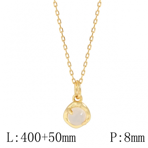 BC Wholesale 925 Silver Necklace Fashion Silver Pendant and Silver Chain Necklace 925J11N344
