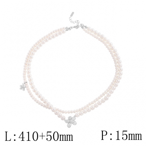 BC Wholesale 925 Silver Necklace Fashion Silver Pendant and Silver Chain Necklace 925J11N510