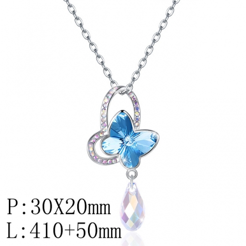 BC Wholesale Austrian Crystal Jewelry High-grade Crystal Jewelry Necklace SJ115NA273